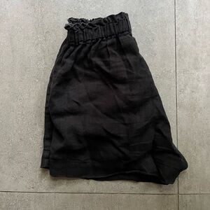 Seek Shelter Black Eva Shorts